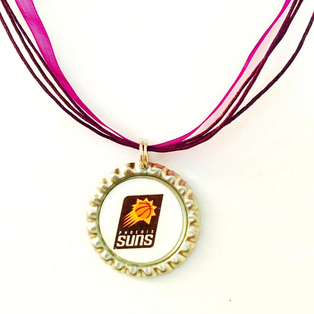 Phoenix SUNS Handmade Basketball Necklace *NEW*